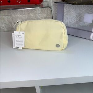 Lululemon Cream bumbag Pouch